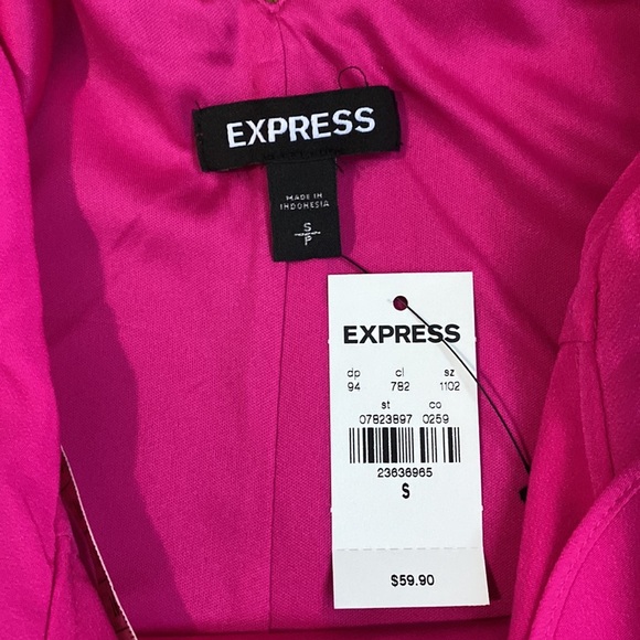 EXPRESS Hot Pink Dress - Picture 5 of 10